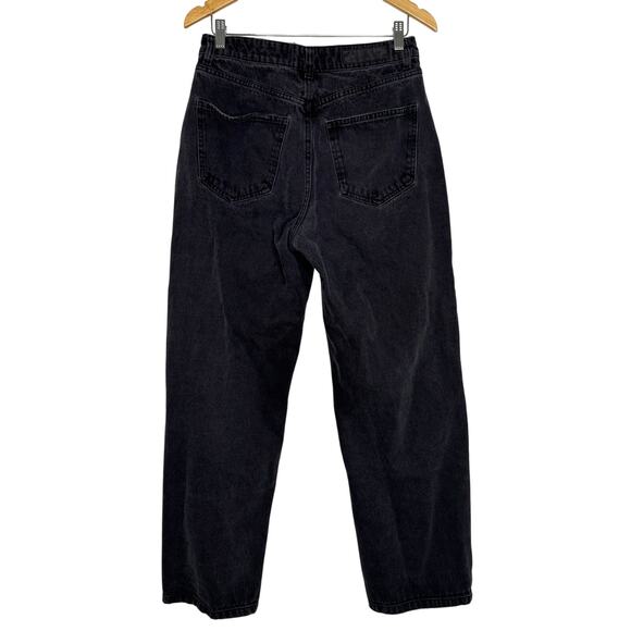 Cotton On Loose Straight Jean Gray Black size 8 US - Picture 4 of 4